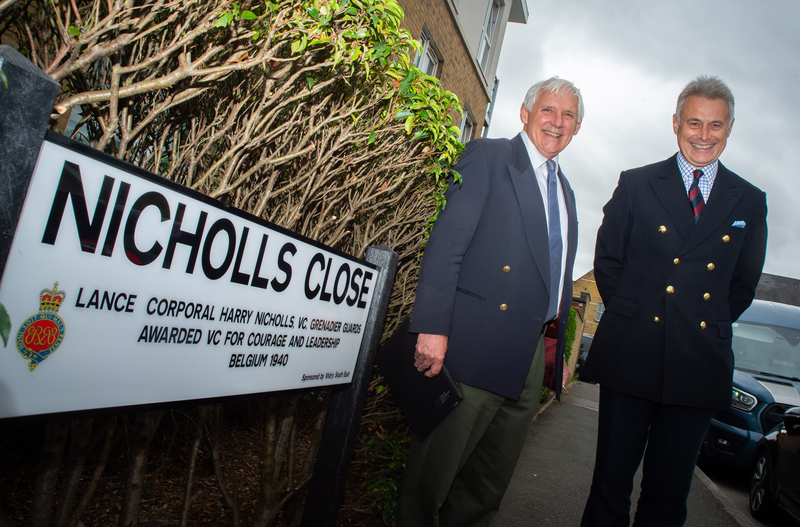 New street name signs inspired by veterans unveiled at Caterham